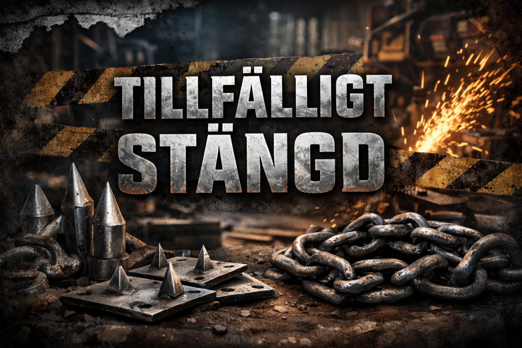 Tillfälligt stängd